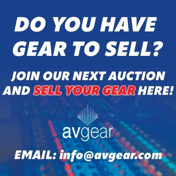 Gear to Sell (Email: info@avgear.com)