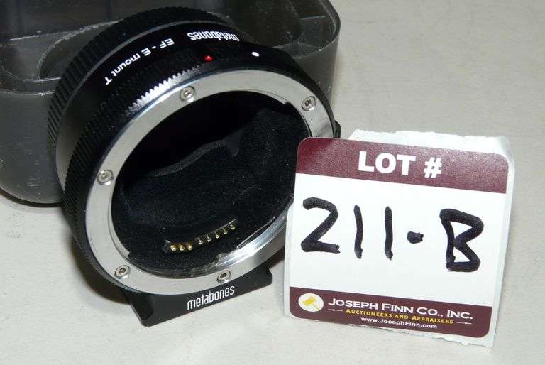 Metabones EF-Emount T Lens Adapter in Case