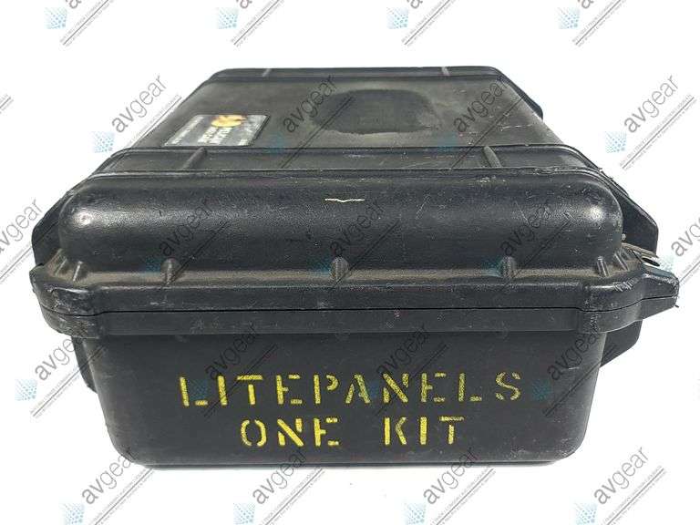 (2) Lite Panels Mini Plus Light w/ Battery in Pelican 1450 Case