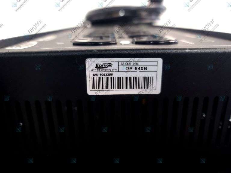 Elation DP-640B Hybrid 6-Channel DMX Dimmer Pack