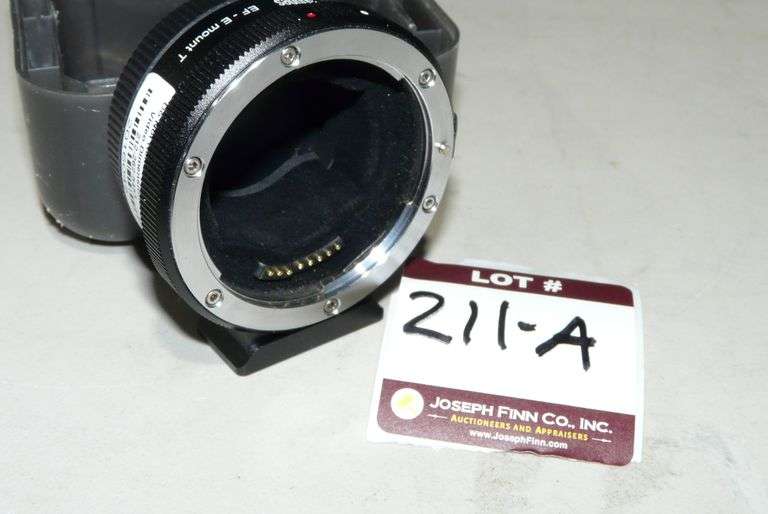 Metabones EF-Emount T Lens Adapter in Case