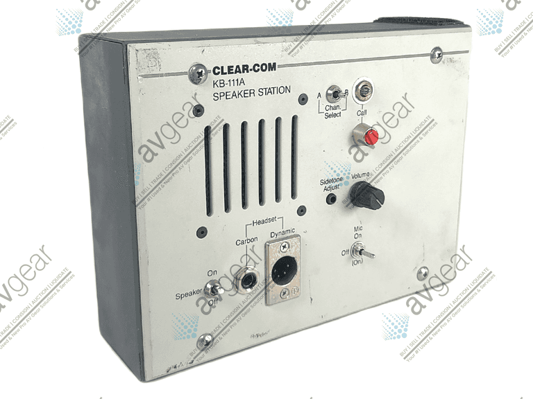 Clear-Com KB-111A Speaker Station
