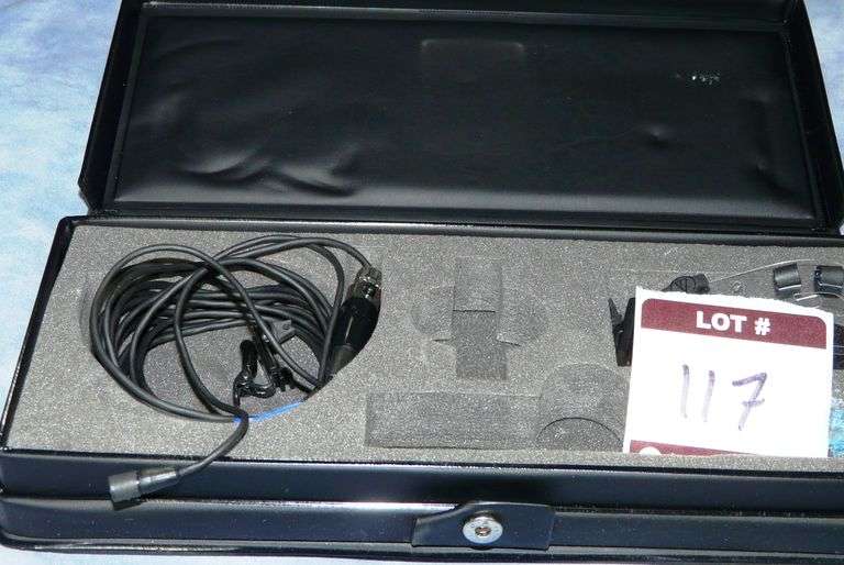 Audio-Technica AT899 Condenser Lavalier Microphone and Accessories in Case (No Power Module)