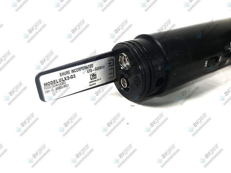 Shure ULX2-G3 (470-506 MHz) Wireless Microphone w/ Shure SM58 Capsule