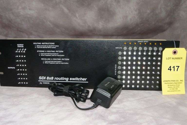 Knox SDI8x8 Router with Power Supply