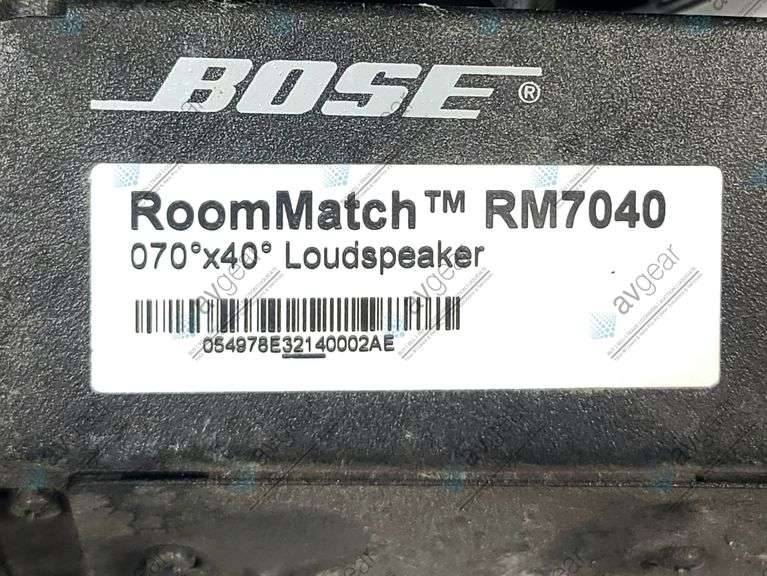 Bose Professional Room Match RM7040 Array Speaker
Dented Grille
