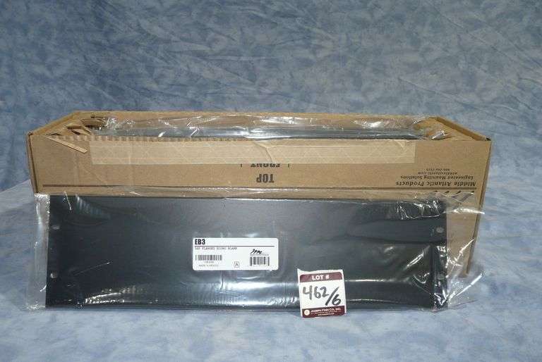 Lot (6) Middle Atlantic EB3-CP6 3RU Blank Rack Panels (New in Open Box)
