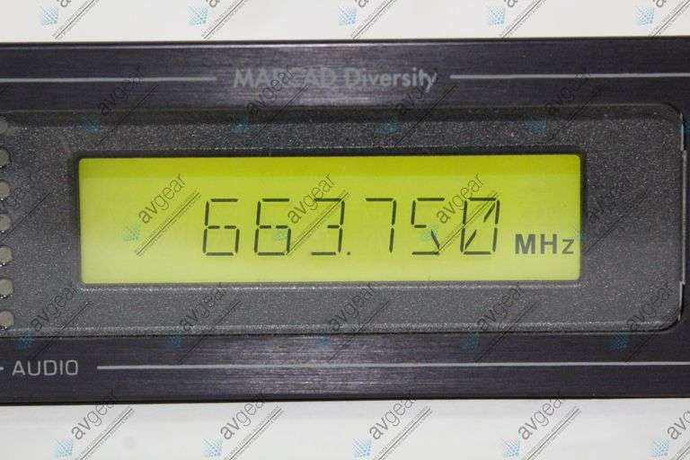 Shure U4S-M4 UHF M4 Dual Channel Wireless Microphone Receiver (662-692 MHz Frequency)