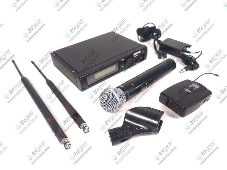 Shure ULXP4 Wireless Receiver Kit (J1: 554-590 MHz) w/ Accessories in Hard Carry Case
