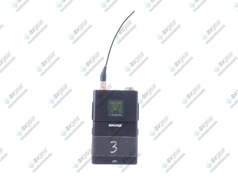 Shure UR1 Wireless Bodypack Transmitter (J5: 578-638 MHz)