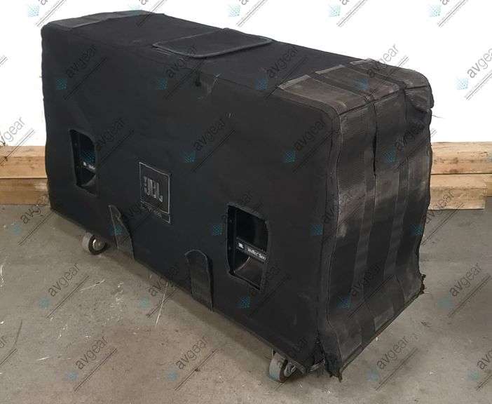 JBL VT4888 VerTec Series 3-Way Passive Line Array Speaker w/ Wheeled Dolly and Soft Cover
Frame is 