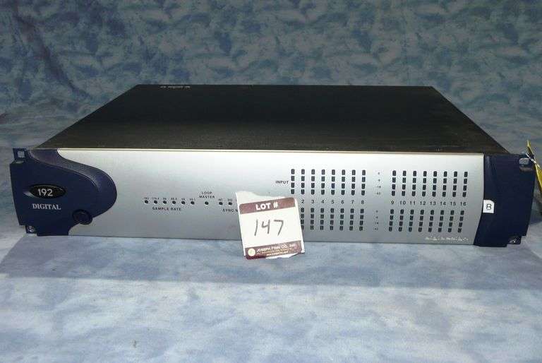 Digidesign 192 Protools HD Interface with (2) Digital IO Cards