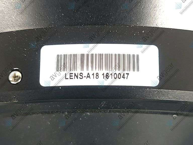 Christie 140-114107-01 Short Zoom Projector Lens, 0.84 to 1.02:1