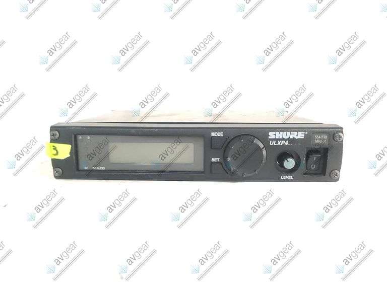 Shure ULXP4 Wireless System (J1: 554-590 MHz) (Loose Power)
Power Connection is Loose. Cuts off whe
