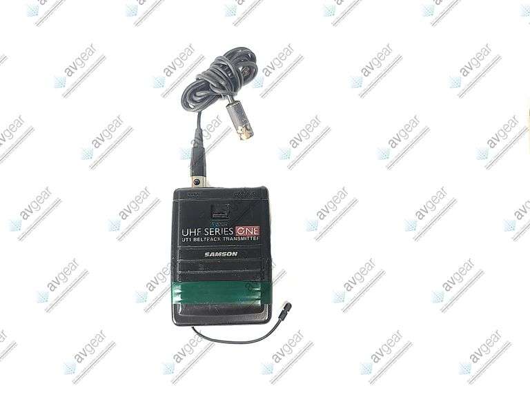 Samson UHF Series UT1 Beltpack & UM1 Receiver (801-805MHz) in Carrying Case