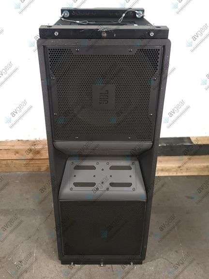 JBL VT4888 VerTec Series 3-Way Passive Line Array Speaker w/ Wheeled Dolly and Soft Cover