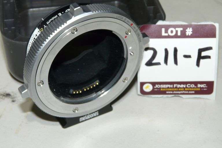 Metabones EF-Emount T Cine Lens Adapter in Case