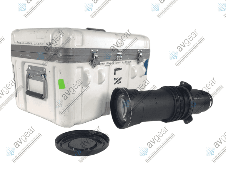 Christie ILS 1.25-1.6:1 SX+ / 1.16-1.49:1 HD 0.95" 3-Chip DLP Projector Lens in Hard Carry Case