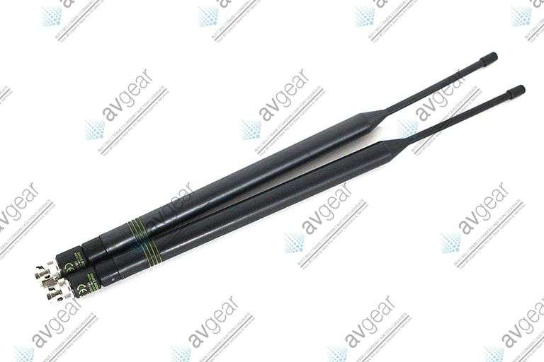 (2) Shure UA8-470-542 1/2 Wave Omnidirectional Receiver Antennas (470-542 MHz)