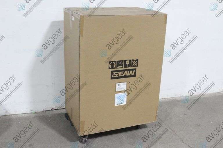 EAW SB1001 Dual 18" Passive Subwoofer (White w/ Black Handles) in Original Box (NEW)