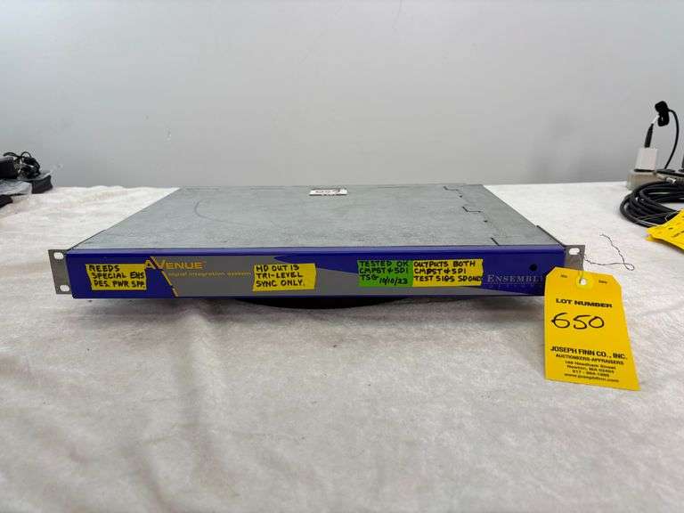 Ensemble Avenue 1 RU Signal Integration System with 5400 HD/SD TSG/SPG Module (No Power Supply)