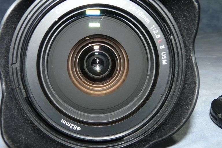 Canon 24-70mm 1:2.8 L II USM EF Mount Lens with Sunshade