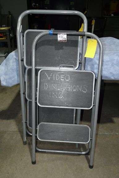 Lot (1) 2 Step and (1) 3 Step Stepstools
