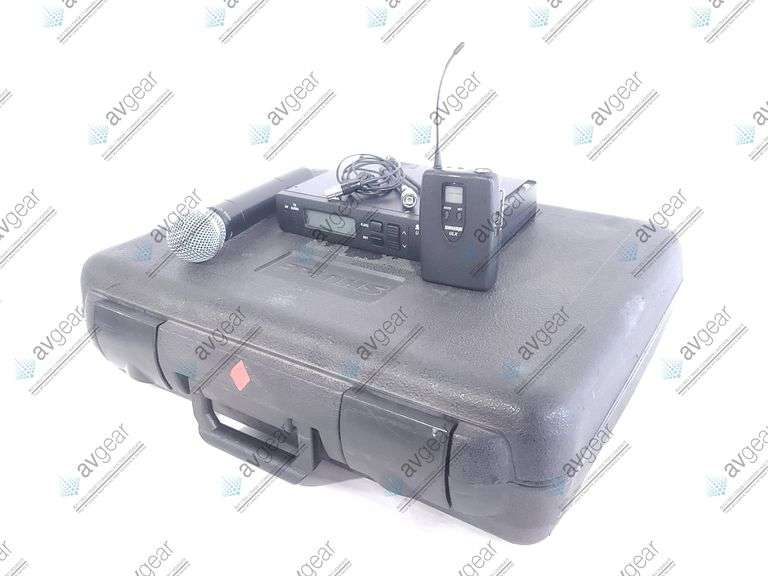 Shure ULXP4 Wireless Receiver Kit (J1: 554-590MHz) w/ Accessories in Hard Carry Case