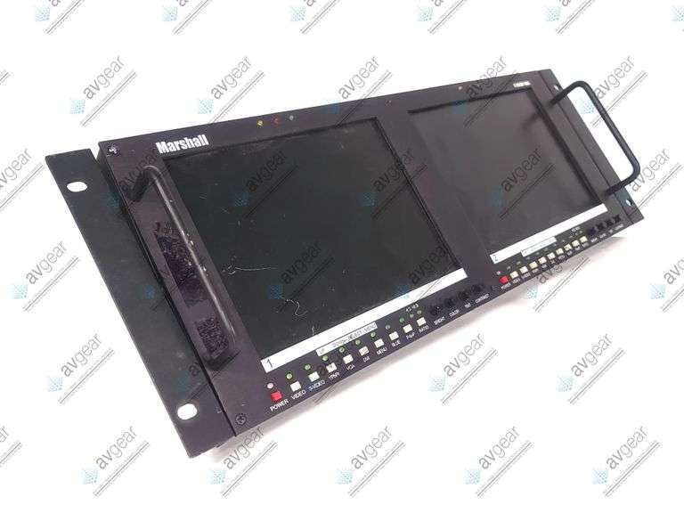 Marshall Electronics V-R82DP-HDA Dual Rack-Mountable LCD Monitors