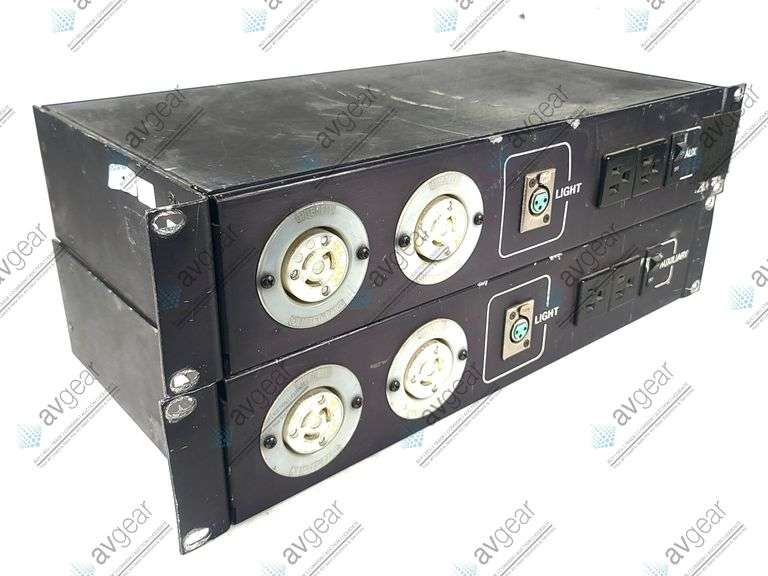 (2) Custom Distro's w/ (8) Edison & (2) L6-20R Receivers
