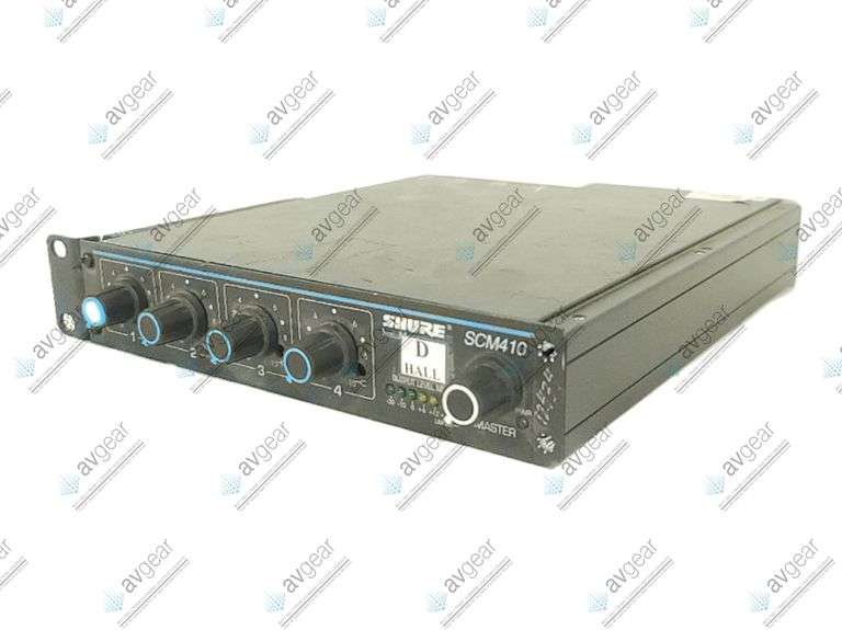 Shure SCM410 4-Channel Automatic Microphone Mixer