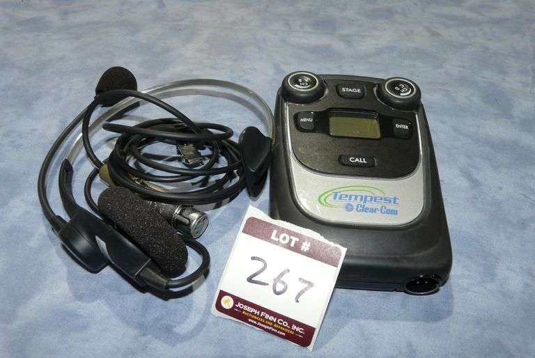 Clear-Com Tempest CP-942 Wireless Intercom Beltpack with Lightweight Headset