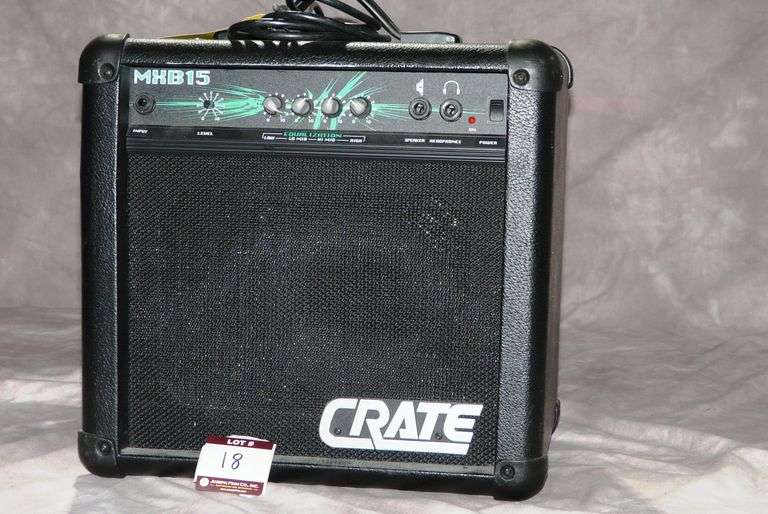 Crate MXB15 Combo Bass/Guitar Practice Amplifier