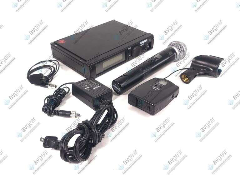 Shure ULXP4 Wireless Receiver Kit (G3: 470-506 MHz) w/ Accessories in Hard Carry Case
