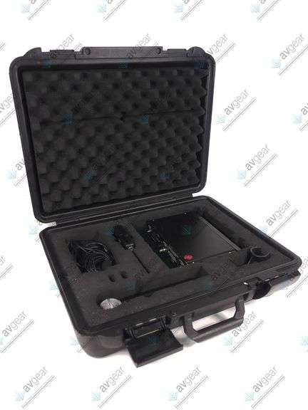Shure ULXP4 Wireless Receiver Kit (G3: 470-506 MHz) w/ Accessories in Hard Carry Case