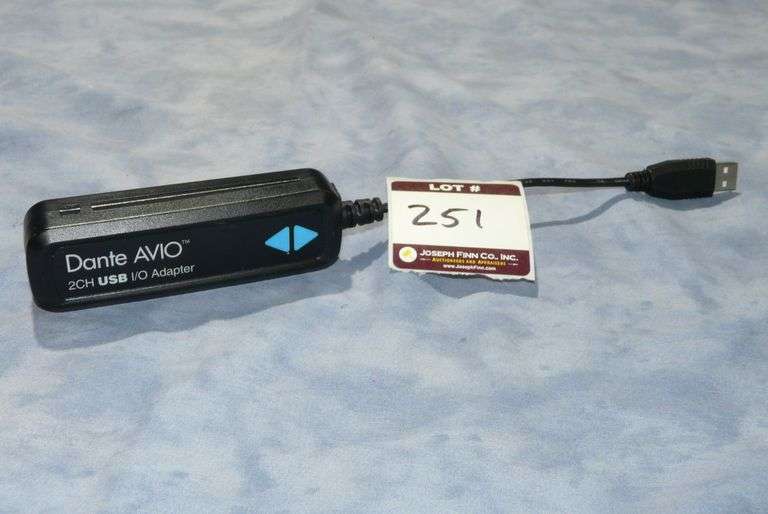 Audinate ADP-USB-AU-2X2 Dante AVIO 2x2 USB Type-C I/O Adapter