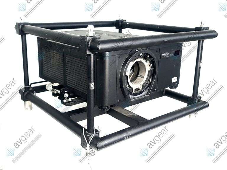 Christie HD14K-M Roadster 12,500 Lumens HD 3-Chip DLP Large Venue Projector (594 Lamp Hours) w/ Cage