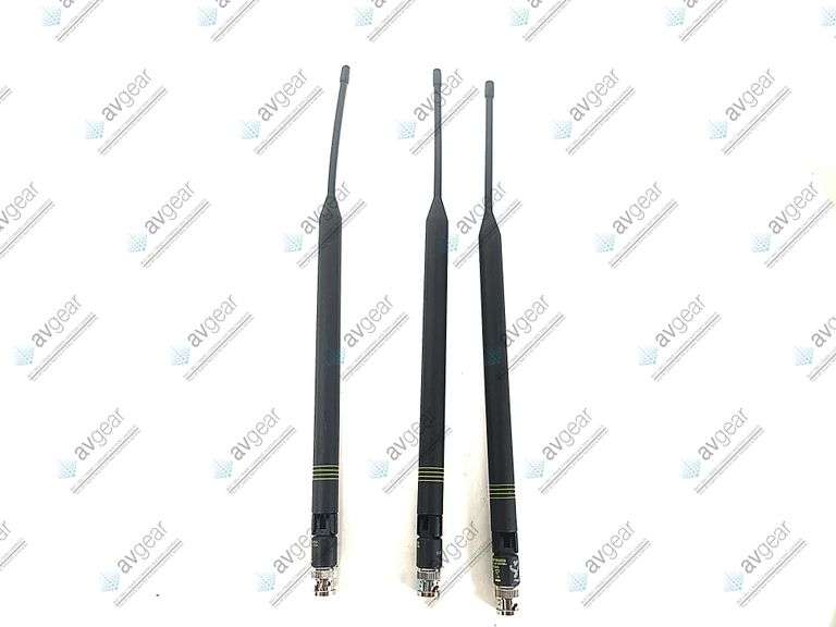 (3) Shure UA8-470-542 1/2 Wave Omnidirectional Receiver Antenna