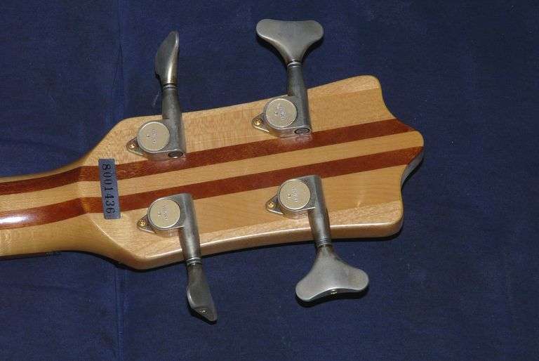 Kawai FIIB 1980's Maple/Koa Bass Guitar with Case (Also Known as the Poor Man's Alembic)