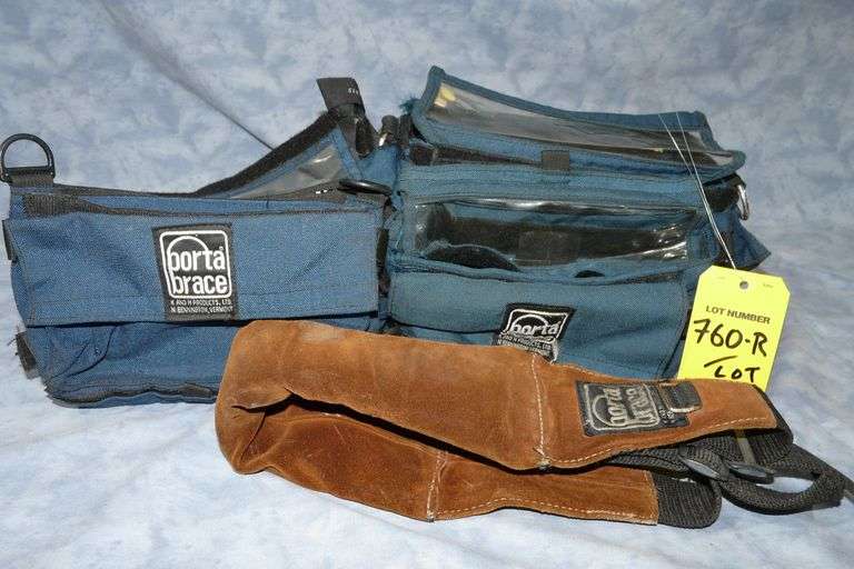 Lot (1) PortaBrace MXC-442 and (1) RM-Multi Mixer Bags