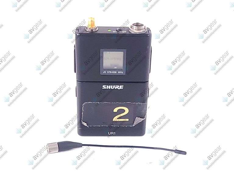 Shure UR1 Wireless Bodypack (J5: 578-638 MHz)