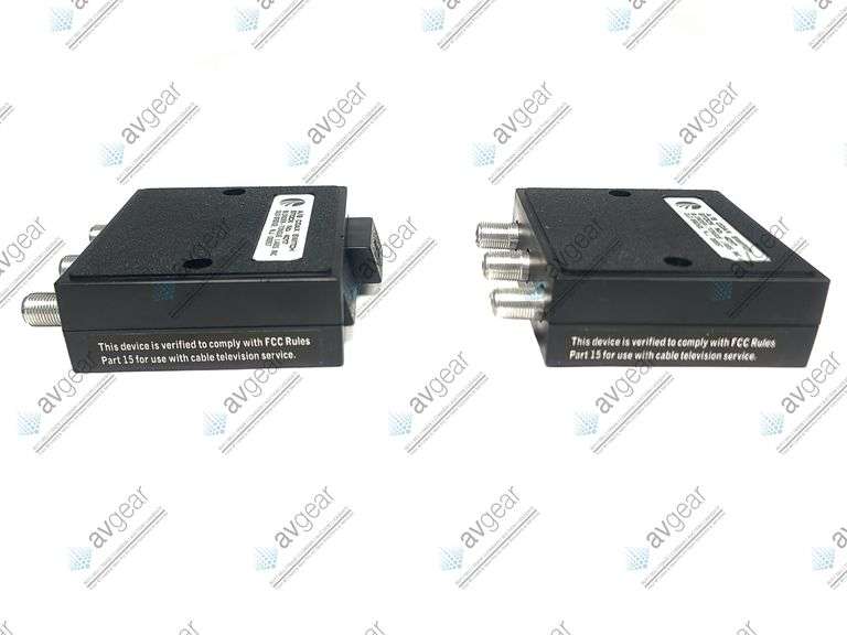 (2) Blonder-Tongue Labs A/B Coax Switches