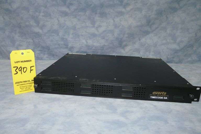 Evertz 7701 Multiframe with (3) 7700ADA-AUD Das