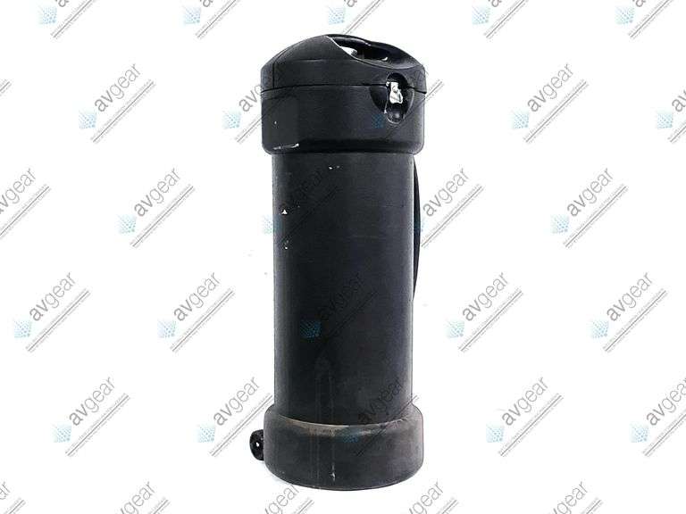 Interior-13x13x38 Hard Cylindrical Rolling Case