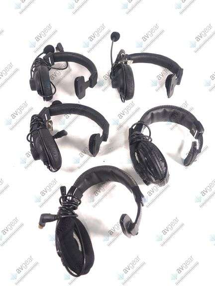 Clear-Com CZ11513 HME DX210 System w/ (5) HS15 Headsets, (4) 4-UP Battery Packs, (2) PSU's, and Batt