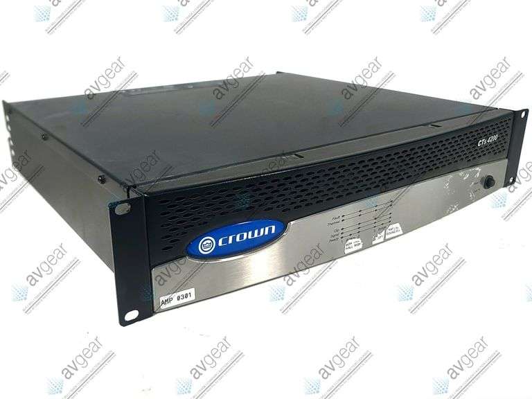 Crown Audio CTs-4200 CTS Series 4-Channel Power Amplifier (POWER FAILURE)