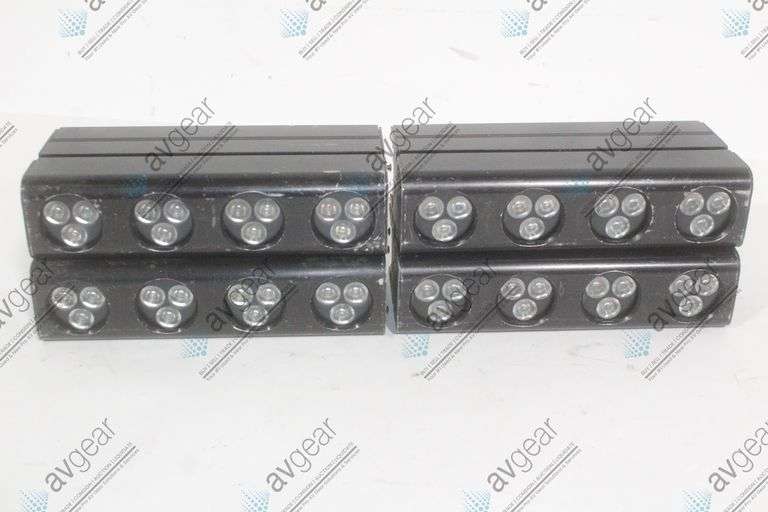 (4) Chroma-Q DB4 Color Block LED Fixtures