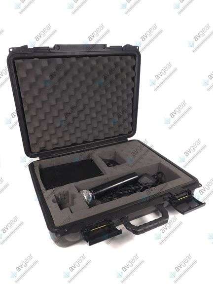 Shure ULXP4 Wireless Receiver Kit (G3: 470-506 MHz) w/ Accessories in Hard Carry Case