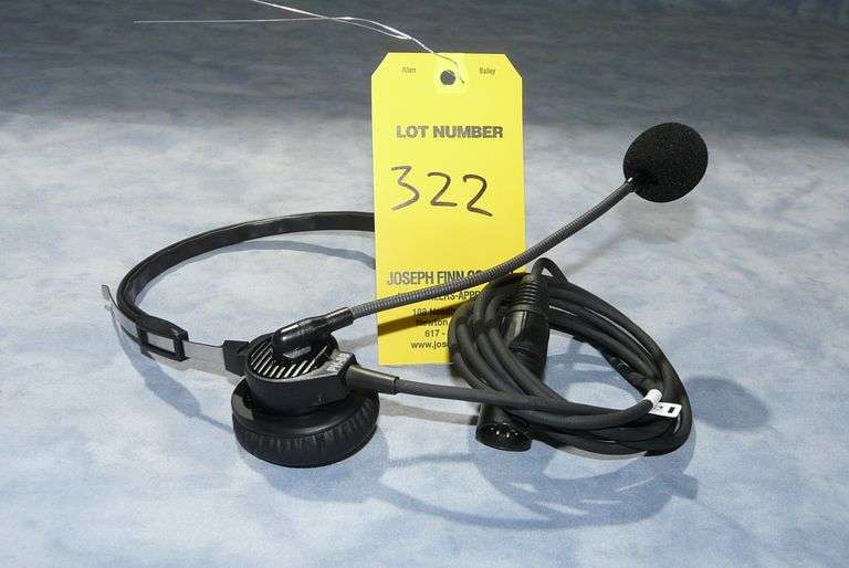 Telex/RTS PH-88 - Lightweight Single Sided Intercom Headset with 5 Pin XLRM Connector