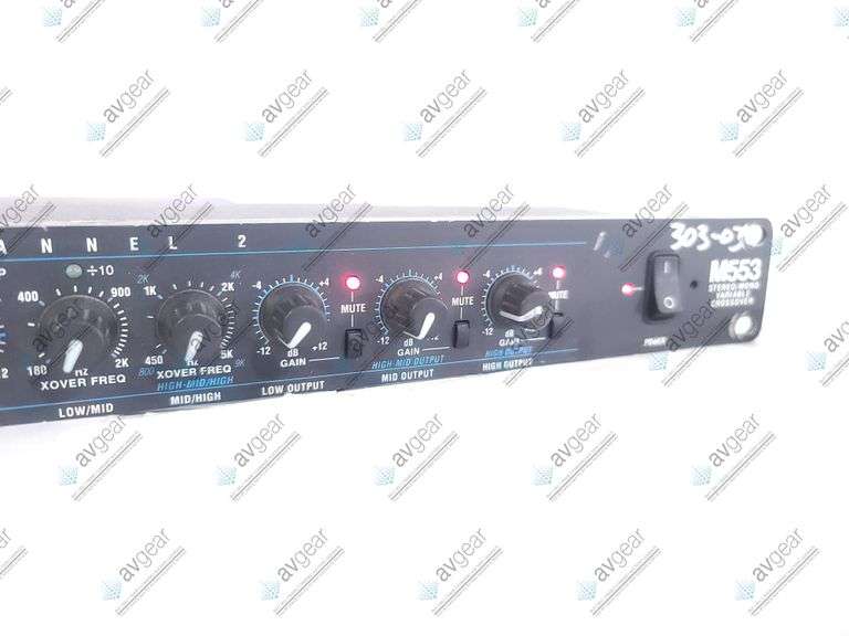 JBL M553 Stereo/Mono Variable Crossover
